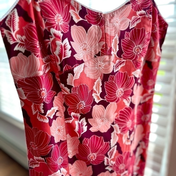 Ann Taylor LOFT dress, empire waisted, fitted, sleeveless with spaghetti  straps - Picture 3 of 13